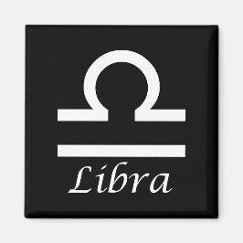 Imán Rótulo "Libra" Zodiac