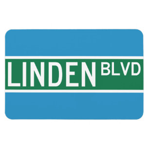 Imán Rótulo Linden Boulevard