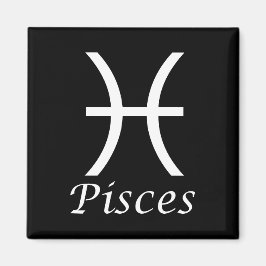 Imán Rótulo "Pisces" Zodiac
