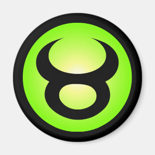 Imán Rótulo Tauro Horóscopo Sunny Green