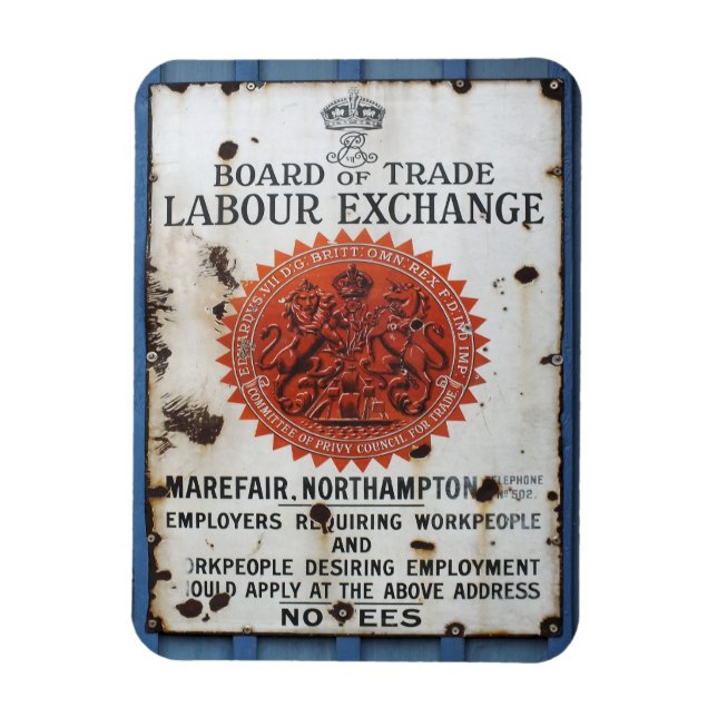 Imán Rótulo VINTAGE (Vertical)