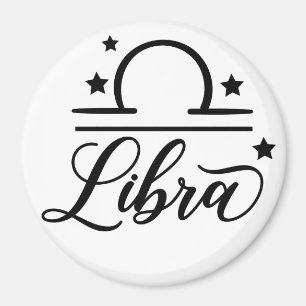Imán Rótulo Zodiac Libra