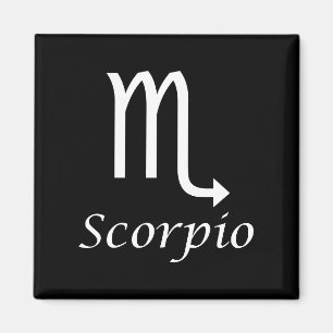Imán Rótulo Zodiaco 'Escorpio'