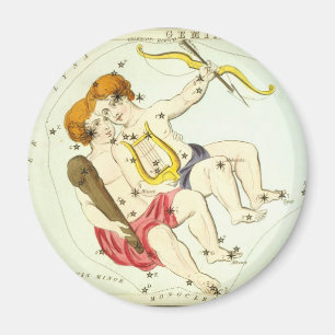 Imán Rótulo zodiaco: Gemini