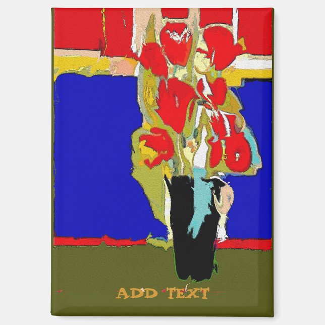 Imán Rótulos Amish Hex (Anverso)