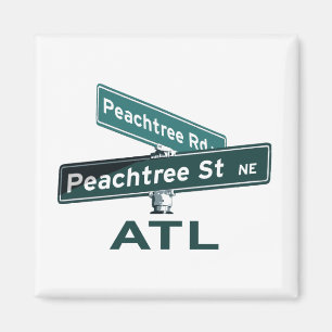 Imán RÓTULOS ATL Peachtree