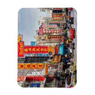 Imán Rótulos de Chinatown, Bangkok, Tailandia