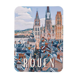 Imán Rouen Photo Vintage