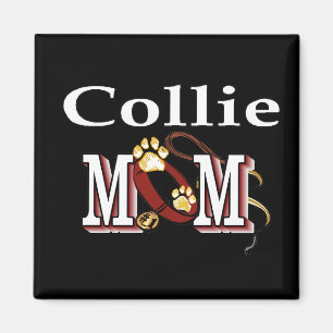 Imán Rough Collie Mom Gifts