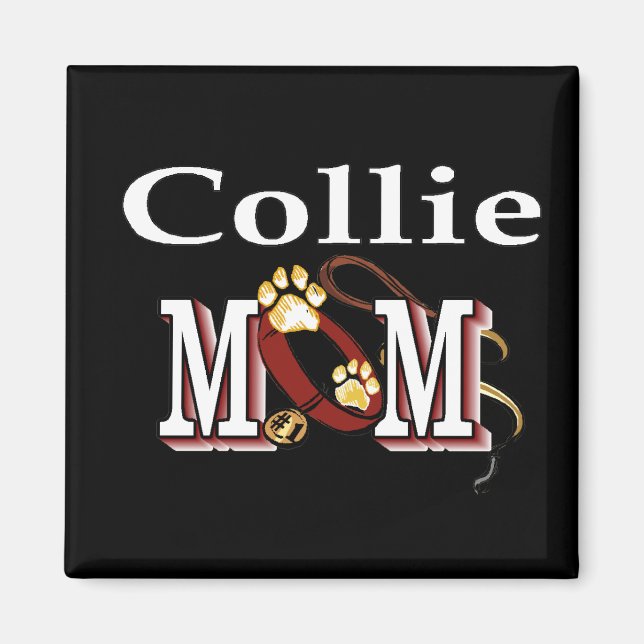 Imán Rough Collie Mom Gifts (Frente)