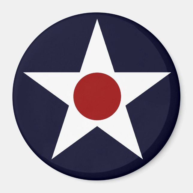 Imán Roundel de aviones militares - 241102-K (Frente)