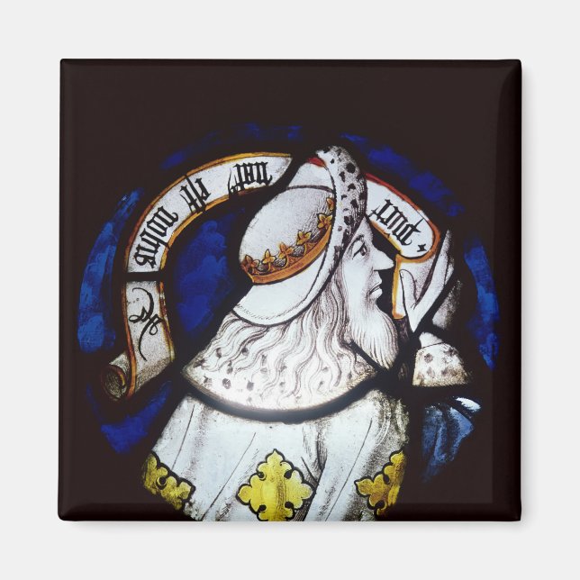 Imán Roundel del profeta Isaías (Frente)