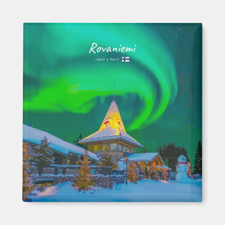 Imán Rovaniemi, Finlandia - Aurora Mágica 