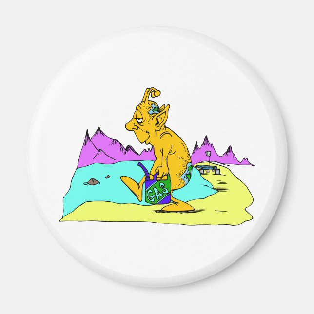 Imán Rover fuera del gas (Frente)