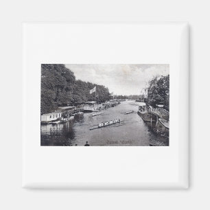 Imán Rowing del equipo de Eights, vintage de Oxford
