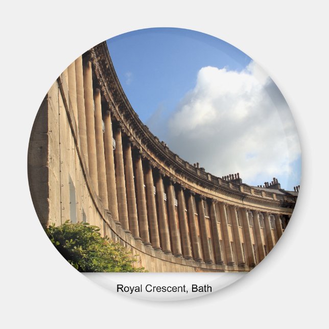 Imán Royal Crescent Bath Magnet (Frente)