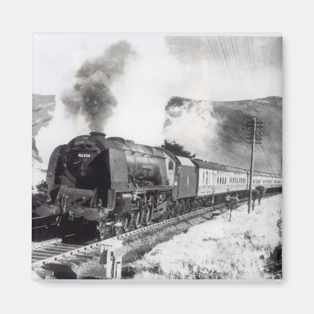 Imán Royal Scot, locomotora interurbana (Frente)