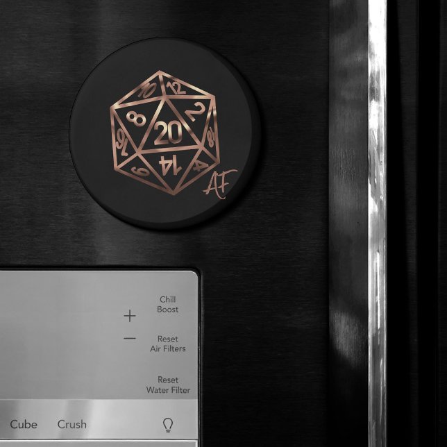 Imán RPG Crit AF | Dígito de la fantasía del cobre Tabl (Subido por el creador)