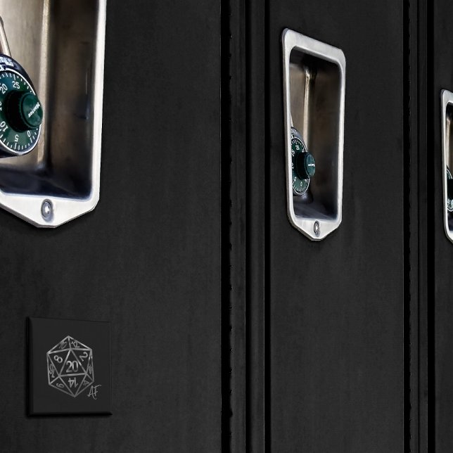 Imán RPG Crit AF | Fantasía Tabletop Retro Gamer Dice (Subido por el creador)