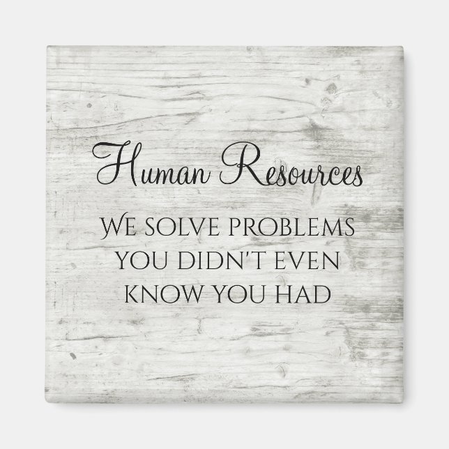 Imán RRHH Resolvemos Problemas Que No Sabías Que Tenías (Frente)