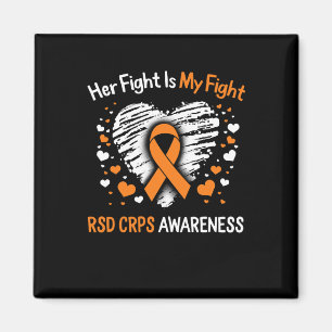 Imán Rsd Crps Concientización sobre su lucha Naranja Ri