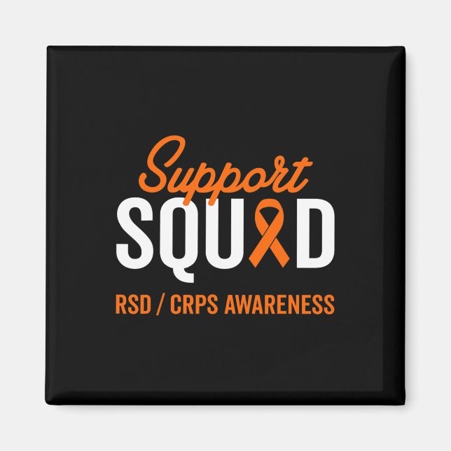 Imán RSD CRPS Warrior Survivor Awareness Support Squad (Frente)