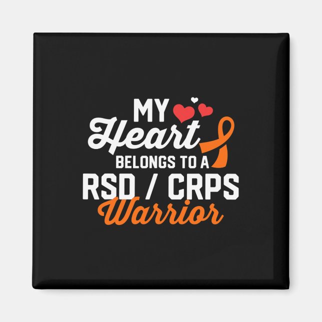 Imán RSD CRPS Warrior Survivor Support Awareness Recove (Frente)