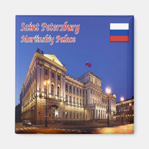 Imán RU - Rusia - SAINT PETERSBURG - PALACIO MARIINSKIY