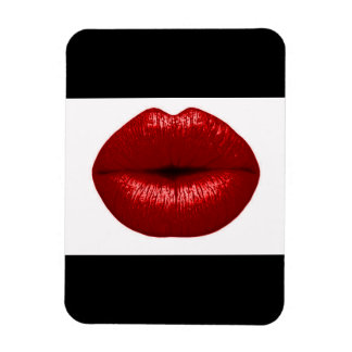 IMÁN RUBY RED LIPSTICK MAKEUP BEAUTY FASHION SALON LIPS