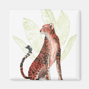 Imán Ruby Runner Leopardo