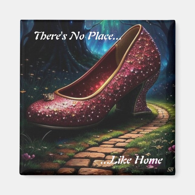 Imán Ruby Slippers: (Frente)