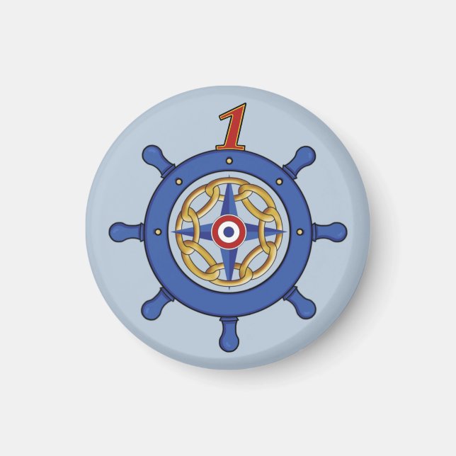 Imán Rudder Logo (Frente)