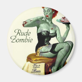 Imán Rude Zombie "The First Bite"