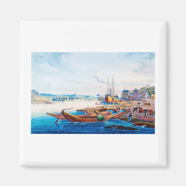 Imán Rüdesheim, Alemania 01A (Frente)