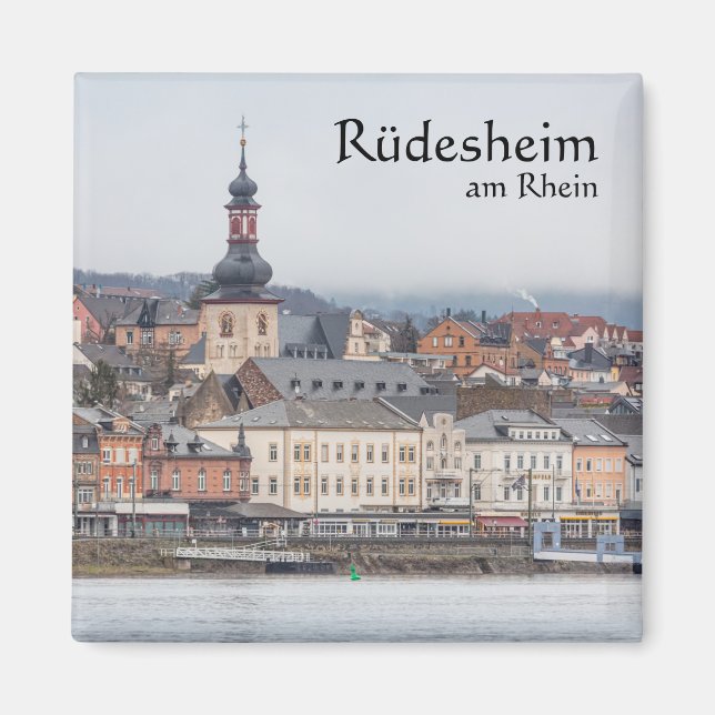 Imán Rüdesheim am Rhein - Alemania (Frente)