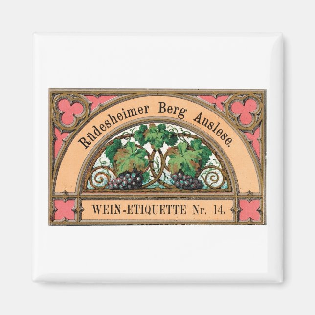 Imán Rudesheimer Berg Auslese (Frente)