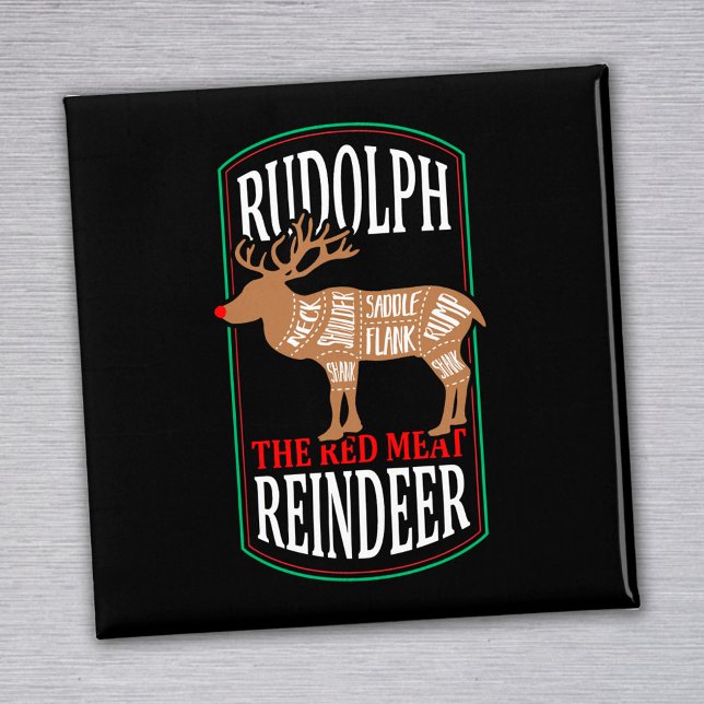 Imán Rudolph El Reno De Carne Roja (Subido por el creador)