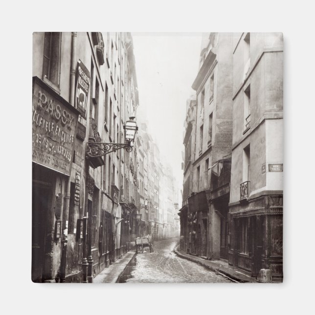 Imán Rue Aumaire, de la calle Volta, París, 1858-78 (Frente)