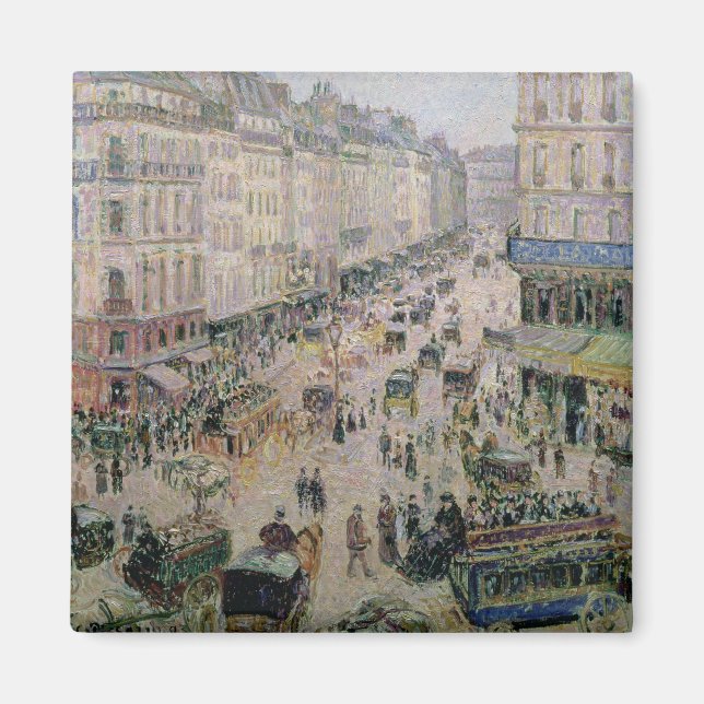 Imán Rue de l'Epicerie, Rouen, en una tarde soleada, 18 (Frente)