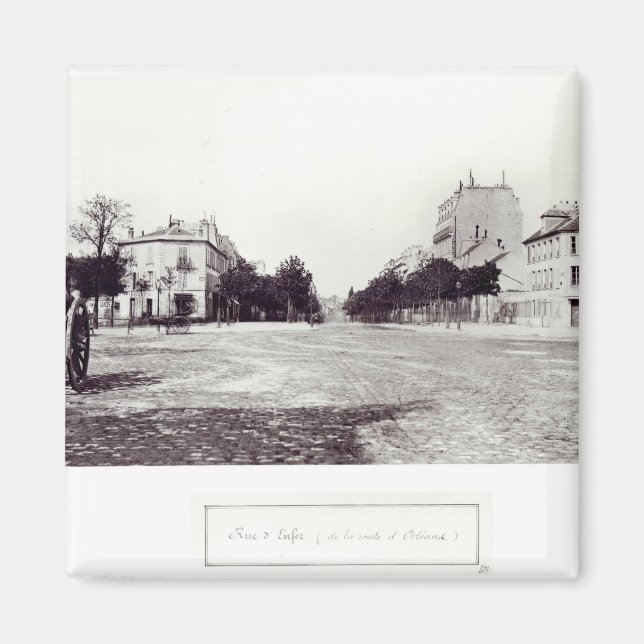 Imán Rue d'Enfer, de la carretera a Orleans (Frente)