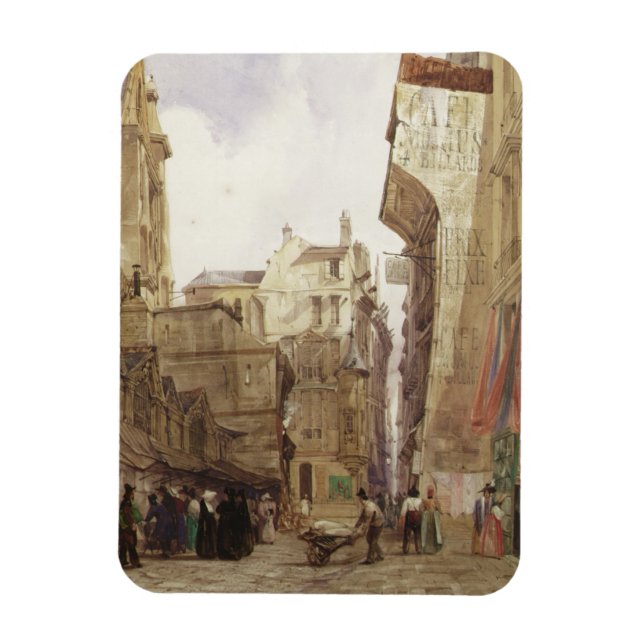 Imán Rue des Pretes, St Germain L'Auxerrois, París (Vertical)