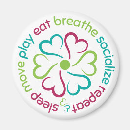 Imán Rueda de bienestar