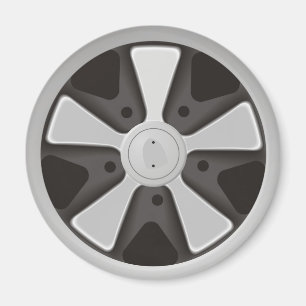 Imán Rueda de carreras de autos deportivos clásicos uti