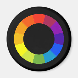Imán rueda de color