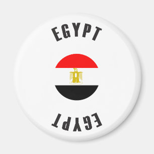 Imán Rueda de la bandera de Egipto