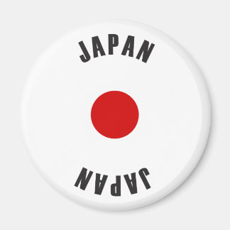 Imán Rueda de la bandera de Japón