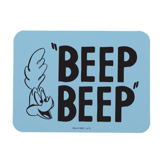 Imán RUEDA DE RUTA clásica™ BEEP BEEP™ (Horizontal)