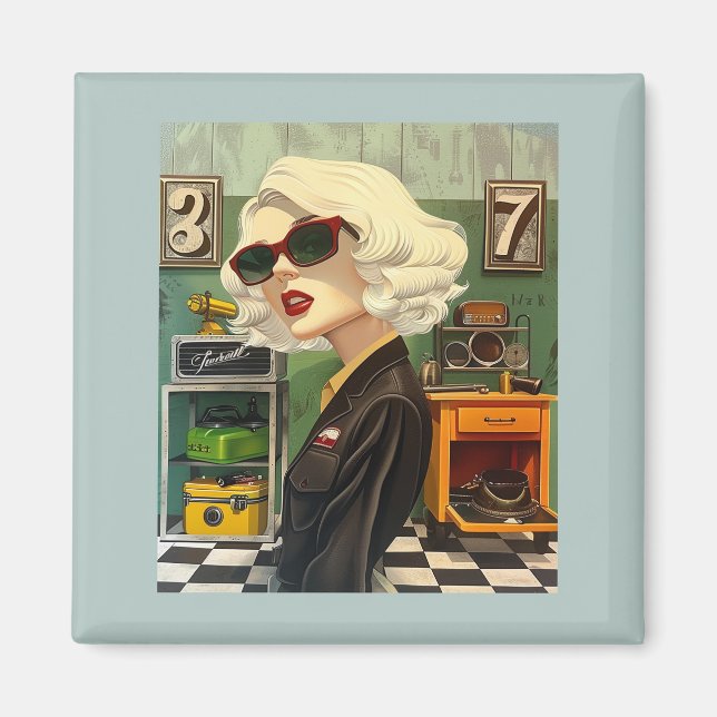 Imán Rueda de tiempo de herramienta (Frente)