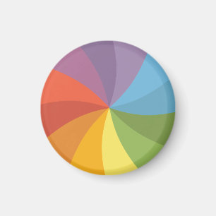 Imán Rueda giratoria arcoiris