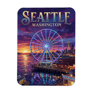 Imán Rueda Grande de Seattle EE. UU.